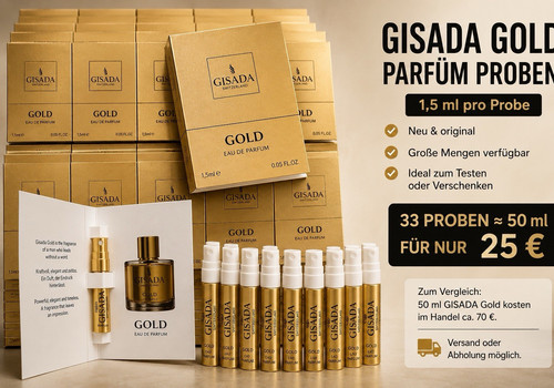 33x gisada gold - gold, eau